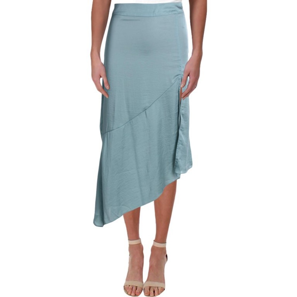Free people Lola Slit Skirt. Blue color size 4.